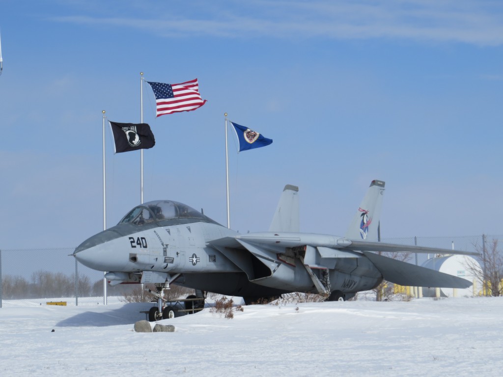 U.S. Navy F-15 at Willmar Municipal Airport