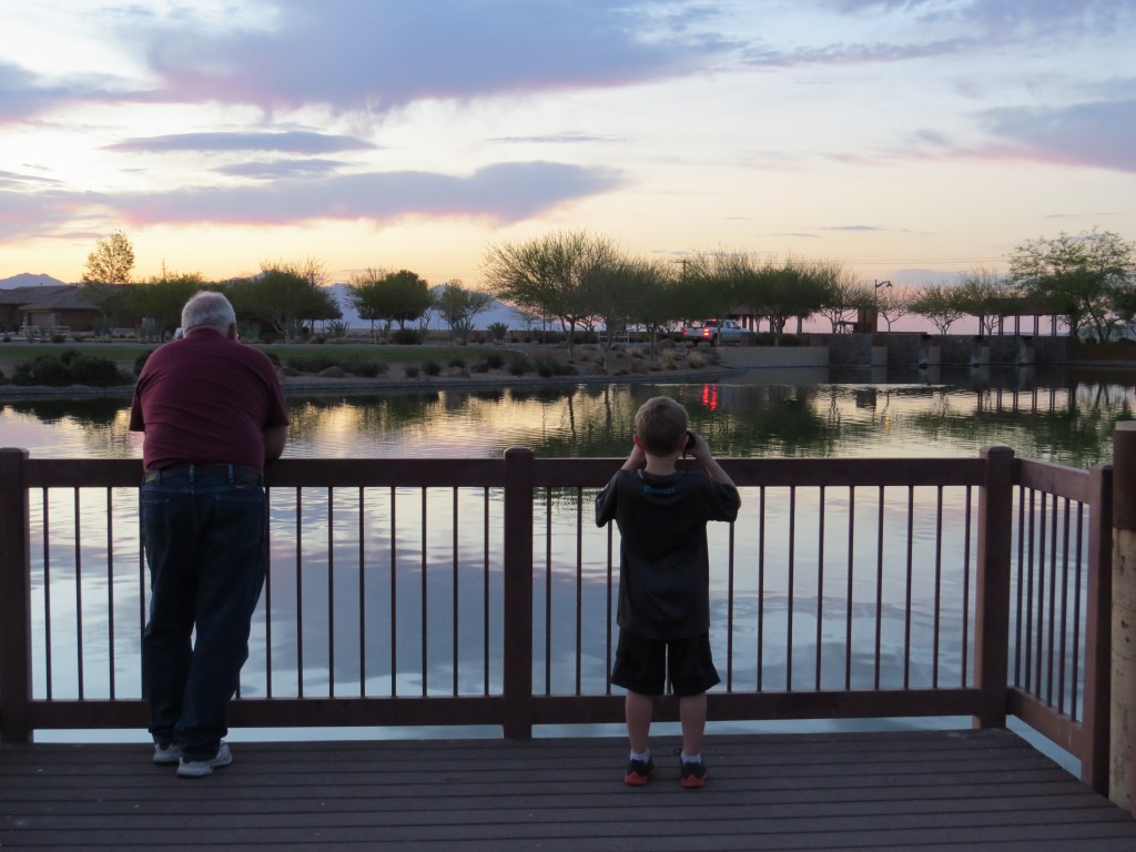 Grandpa and Evan