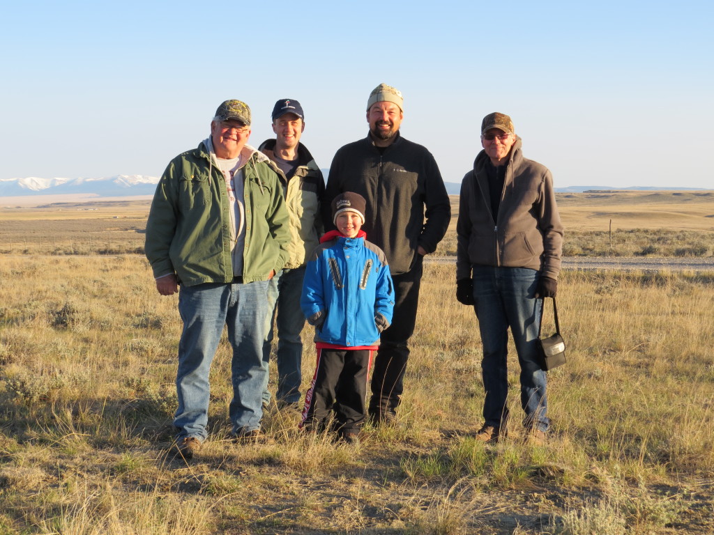 L-R: Dad, Me, Evan, John Carlson, Charlie Eustace