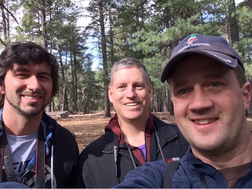 chickadee selfie